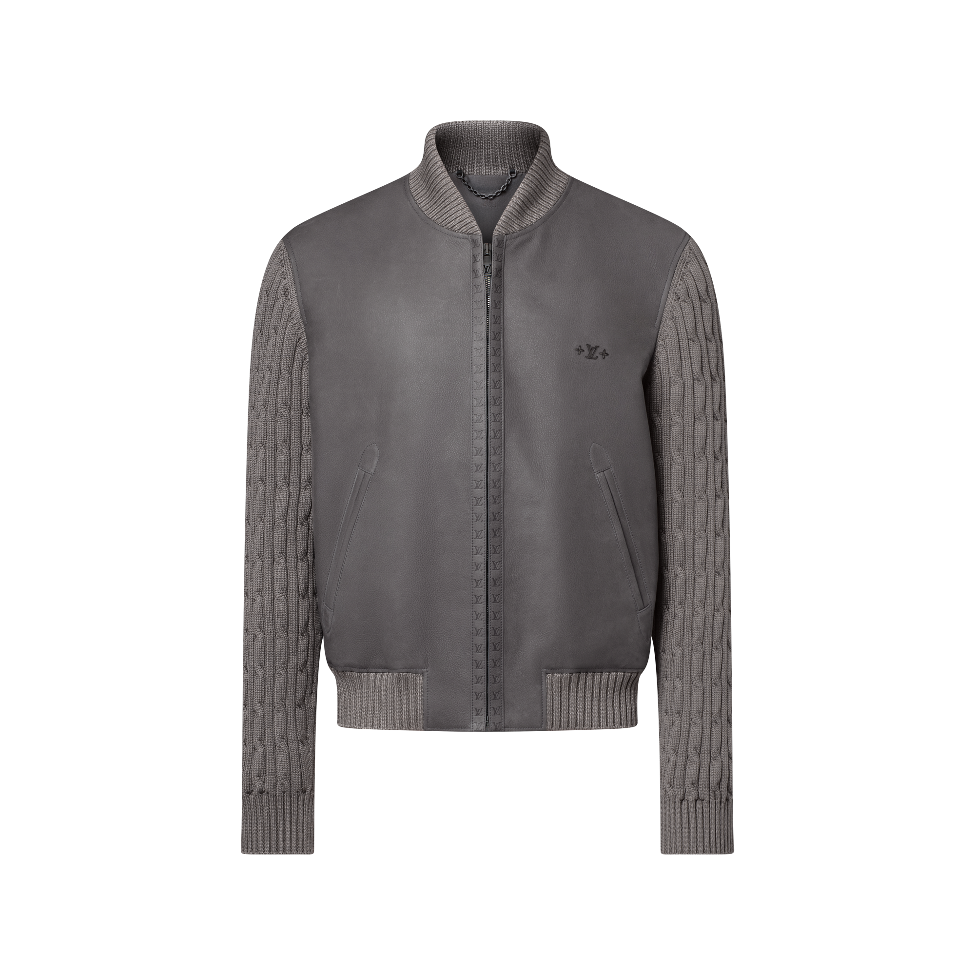 Mixed Suede And Knit Blouson - New - For Men | LOUIS VUITTON ®